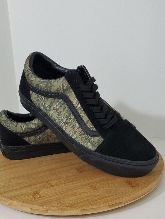 Vans Other - Vans Old Skool Black Camo Sneakers Unisex Men's 9.5/ Women's 11 NIB